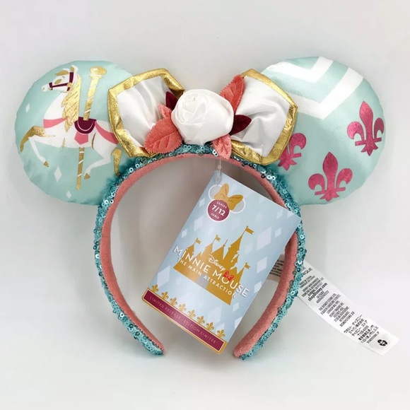 💕Disney Main Attraction Carousel Minnie Ears - Picture 1 of 7